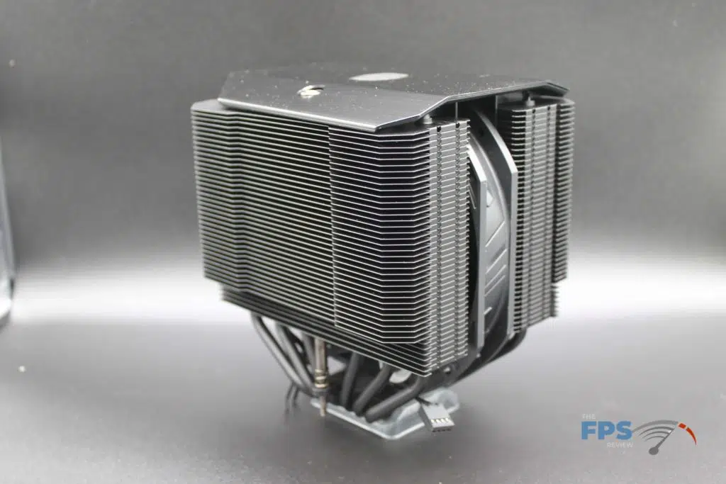 Cooler Master MasterAir MA624 Stealth no outside fan angle view