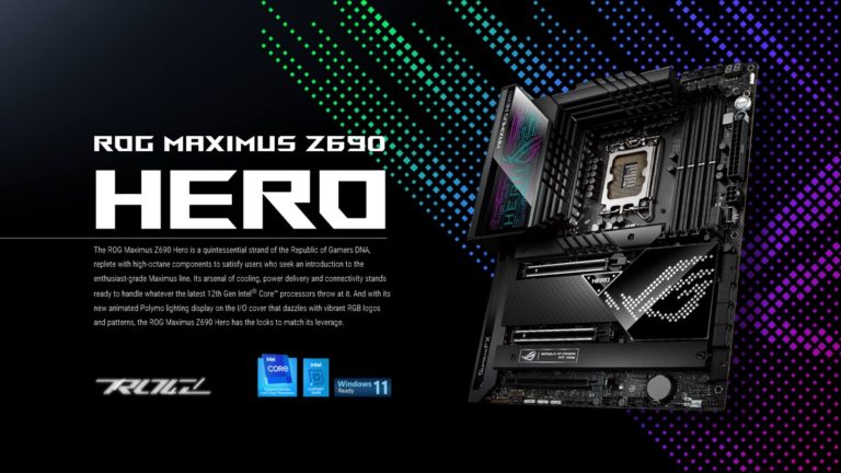 ASUS to Launch Recall Program for Failing ROG Maximus Z690 Hero Motherboards