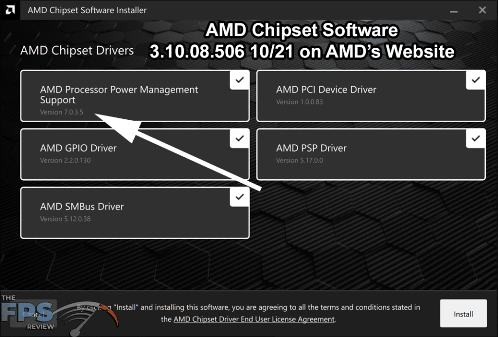 AMD Chipset Drivers Versions from AMD