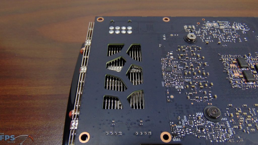EVGA GeForce RTX 3050 XC BLACK GAMING video card pcb air pass through