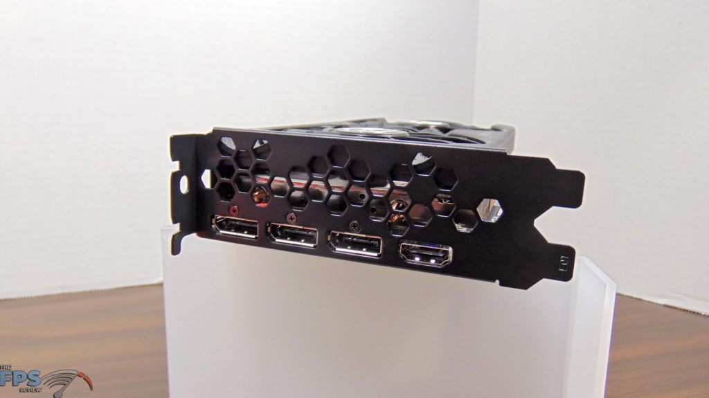 EVGA GeForce RTX 3050 XC BLACK GAMING video card display output ports