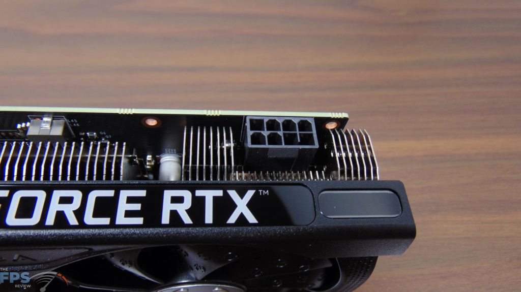 EVGA GeForce RTX 3050 XC BLACK GAMING video card pci express power connector