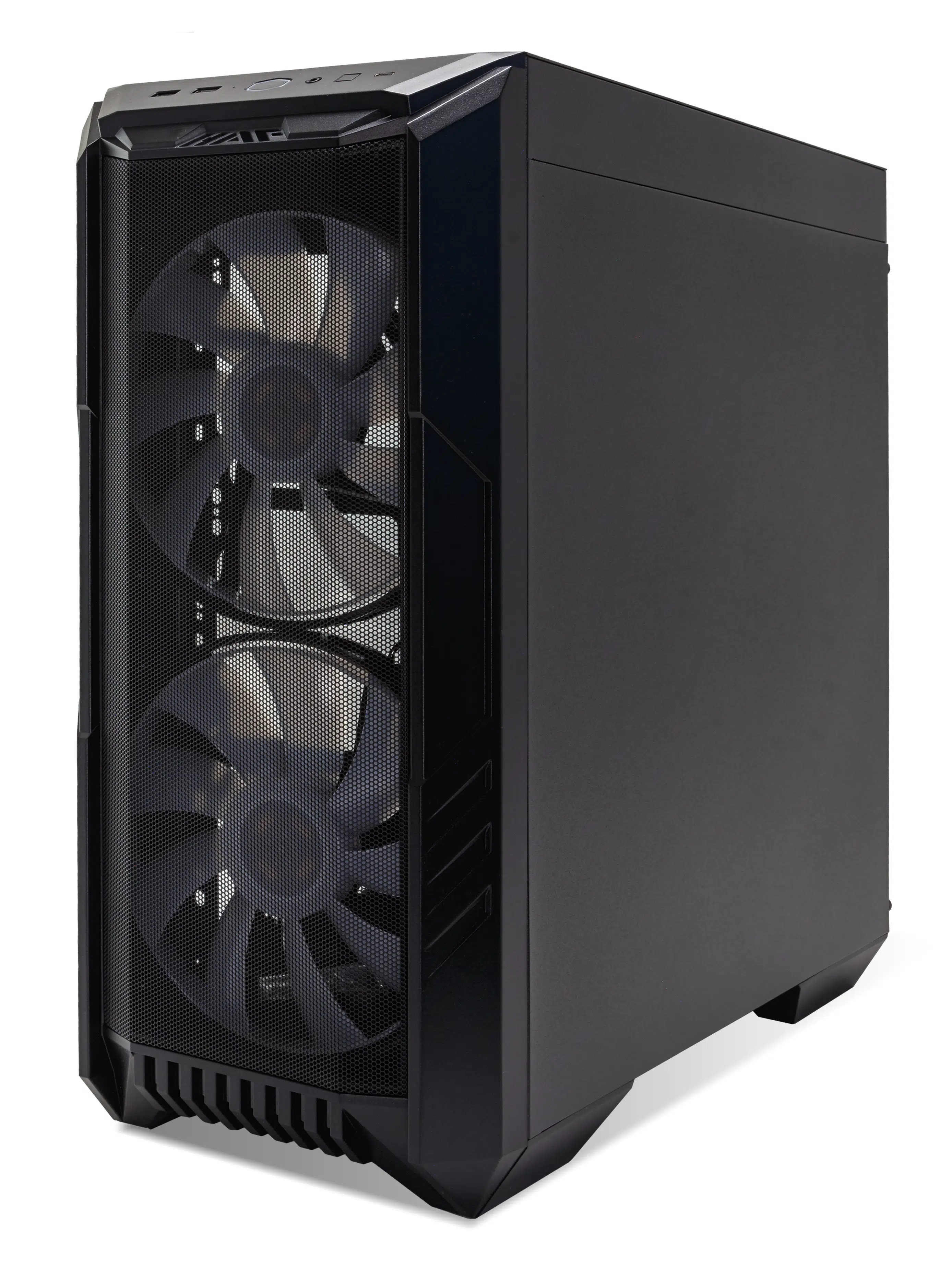Cooler Master HAF 500 Case Front View Angled