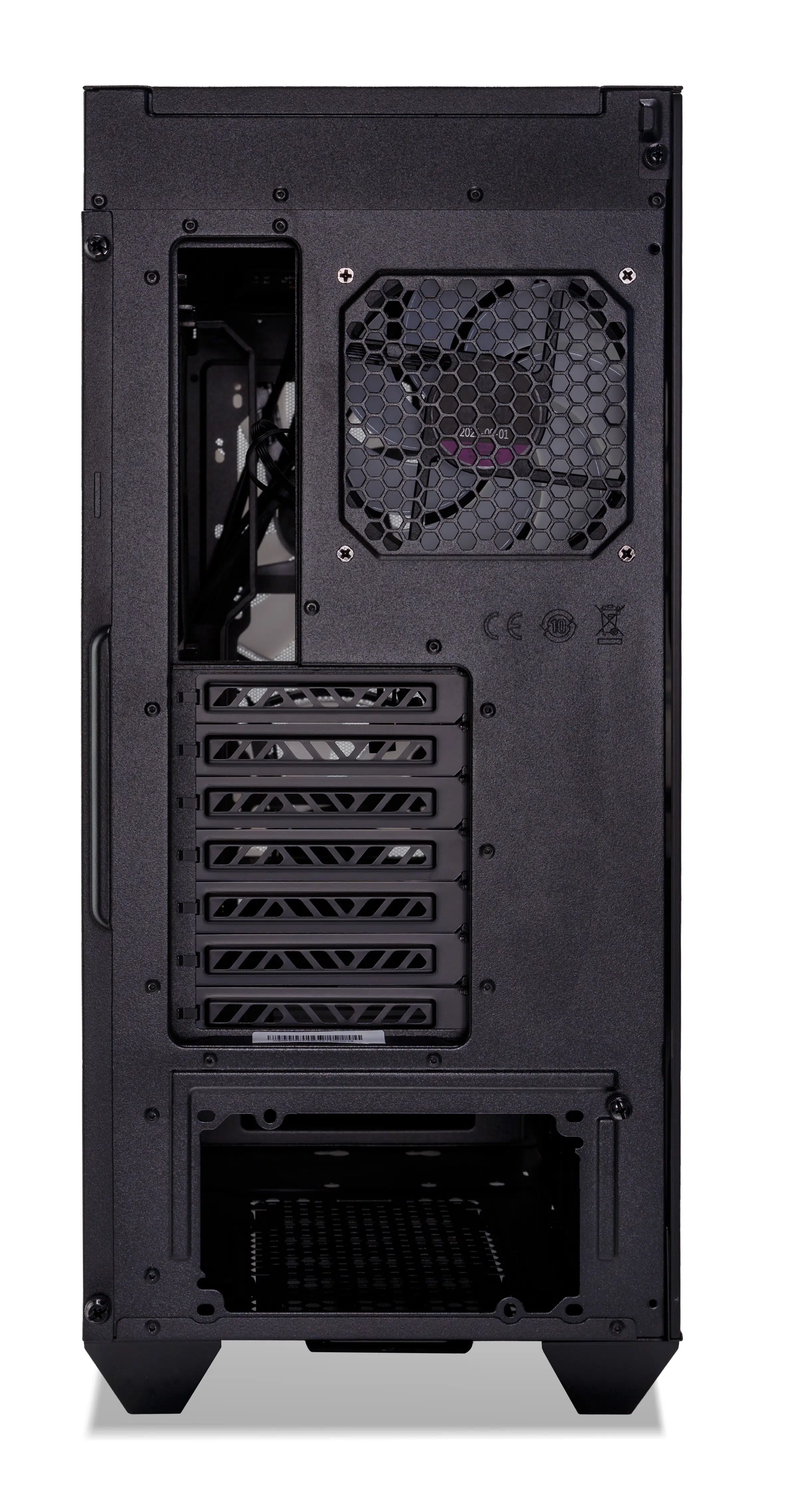 Cooler Master HAF 500 Case Back View