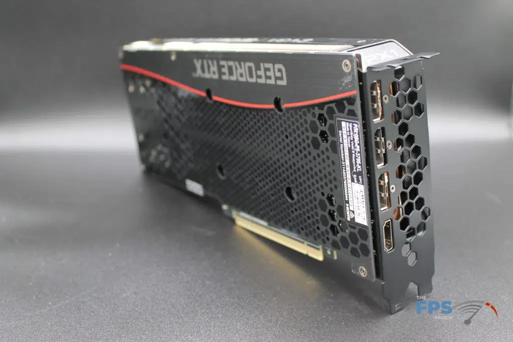 EVGA GeForce RTX 3070 Ti XC3 ULTRA GAMING right back angle view