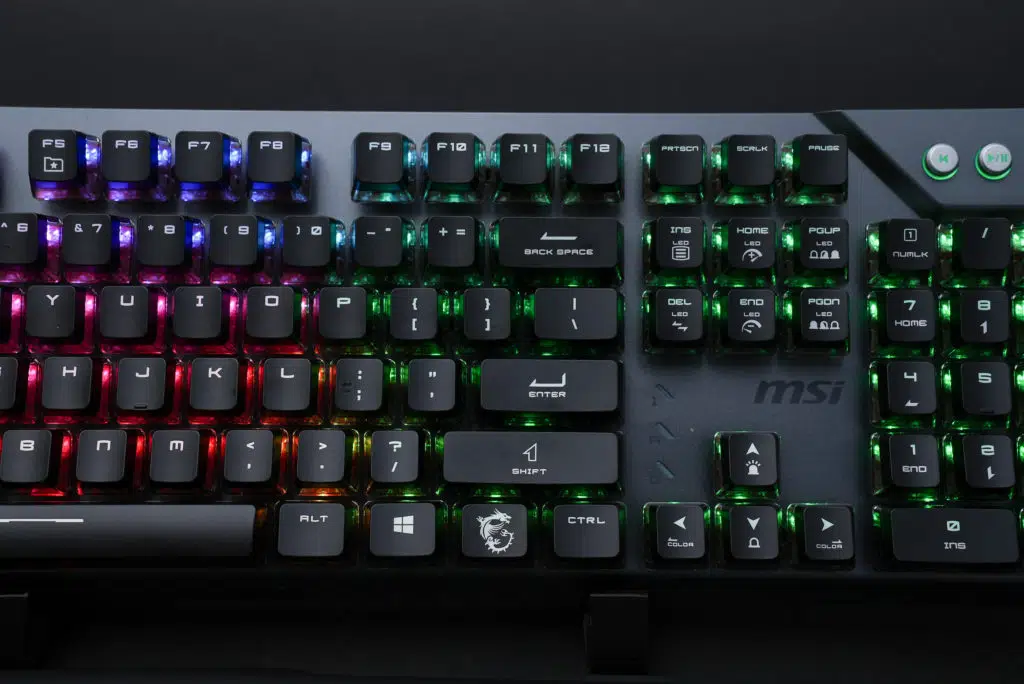 MSI Vigor GK71 Sonic center focus
