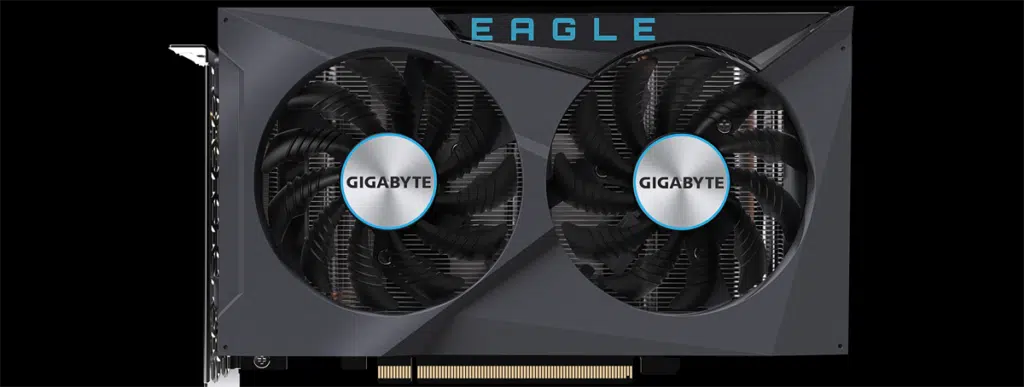 GIGABYTE Radeon RX 6500 XT EAGLE 4G video card front view