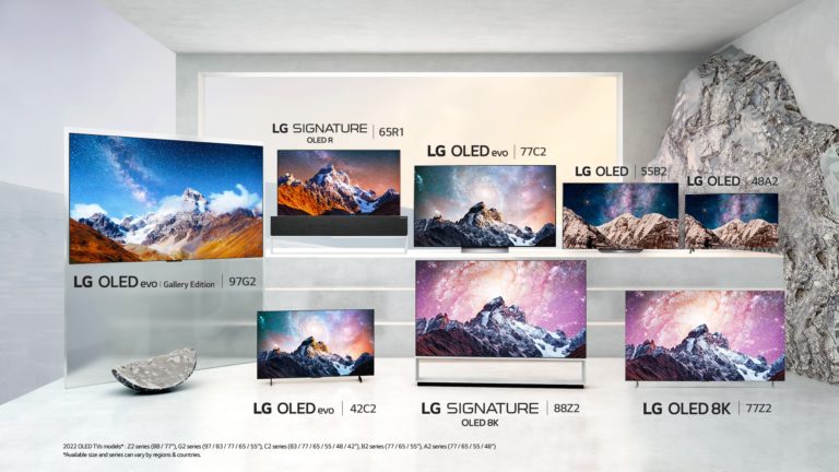 LG Announces Pricing of 2022 OLED TVs, 42-Inch C2 Releasing in May for $1,399