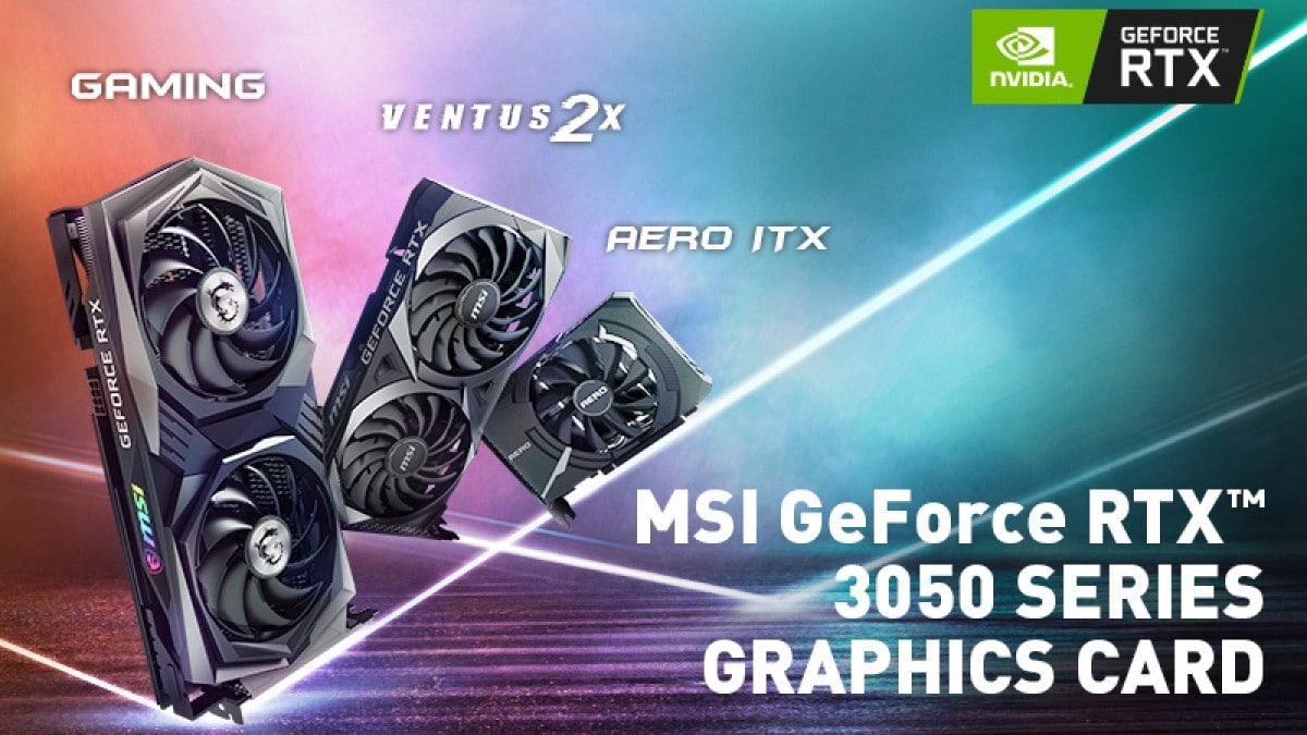 MSI Announces Six GeForce RTX 3050 Series Graphics Cards - The FPS Review