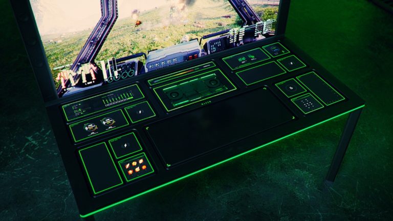 Razer Unveils Project Sophia, World’s First Modular Gaming Desk Concept with 65-Inch OLED Display