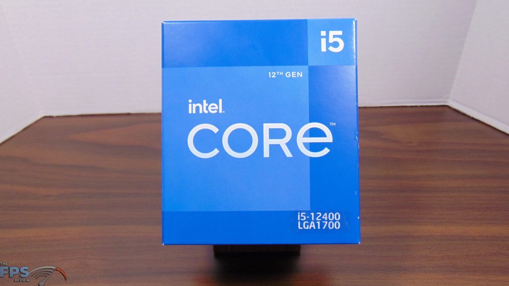 Intel Core i5-12400 CPU Box Front