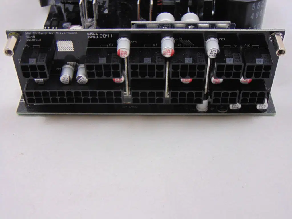 SilverStone DA850 Gold modular connectors