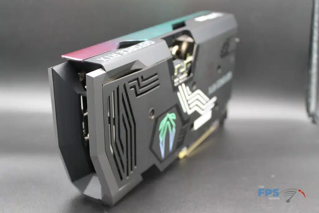 ZOTAC GAMING GeForce RTX 3070 AMP Holo back rotated view