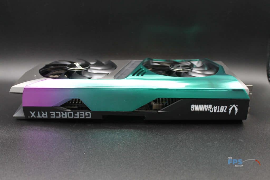 ZOTAC GAMING GeForce RTX 3070 AMP Holo top view