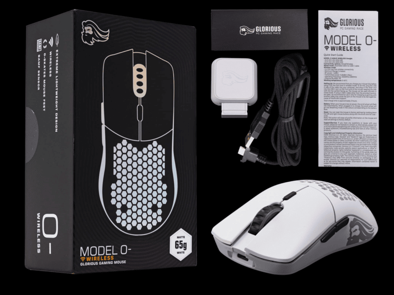 Glorious Model O- Wireless Mouse and Box