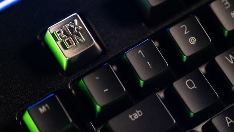 NVIDIA Introduces the GeForce RTX Keyboard Keycap