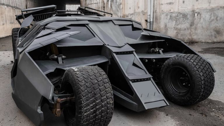 World’s First Fully Functioning Electric Batmobile Is Up for Sale