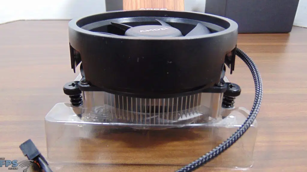 AMD Ryzen 5 5600G Heatsink Fan Side View