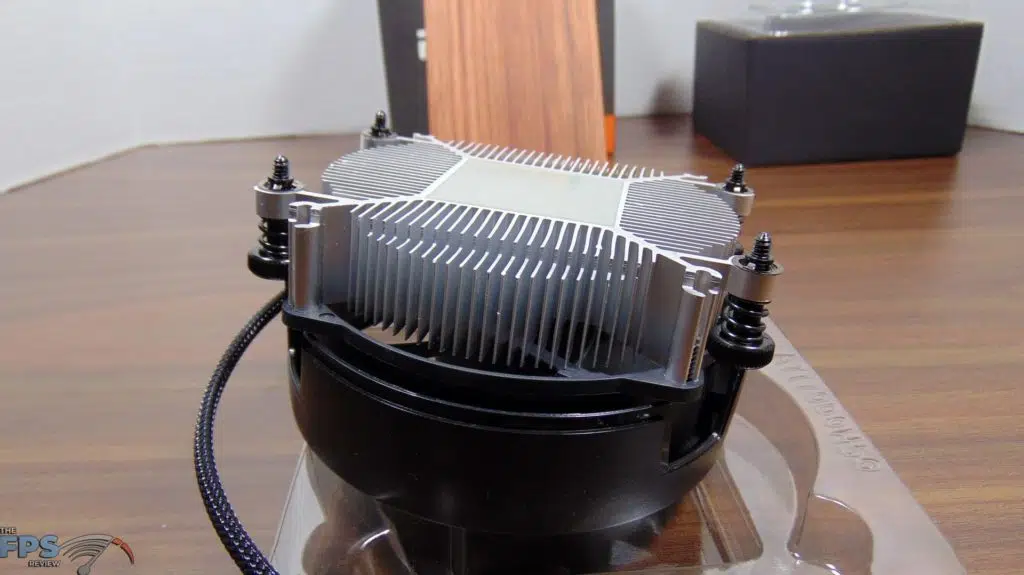 AMD Ryzen 5 5600G Heatsink Fan Bottom Angled View
