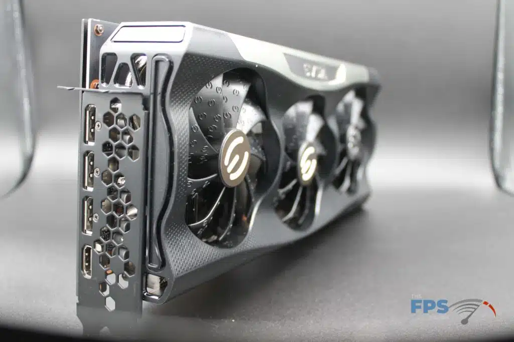 EVGA GeForce RTX 3080 12GB FTW3 ULTRA GAMING forward angle