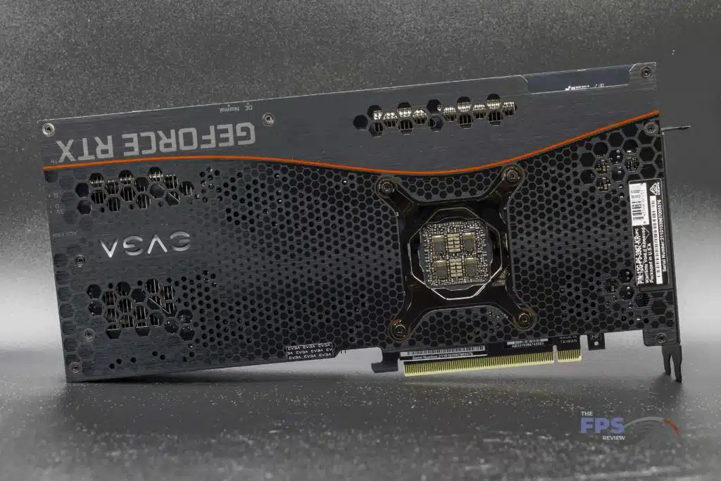 EVGA GeForce RTX 3080 Ti FTW3 ULTRA GAMING rear view