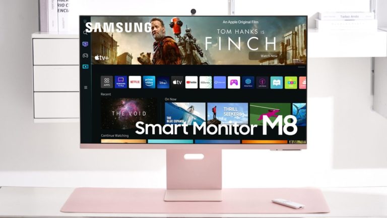 Samsung Introduces New M8 Smart Monitors in White, Pink, Blue, and Green