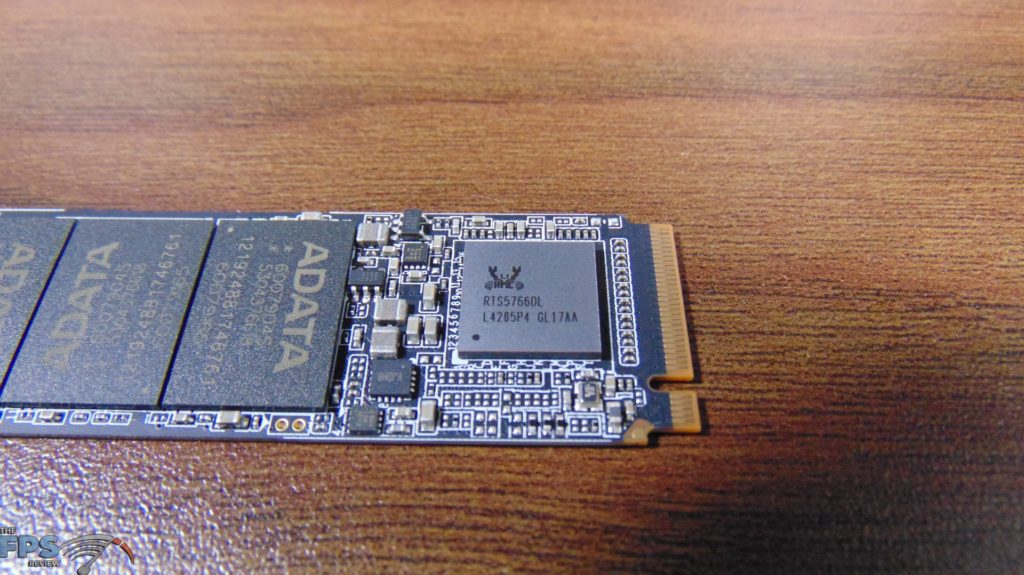 ADATA XPG ATOM 30 SSD Closeup of Controller