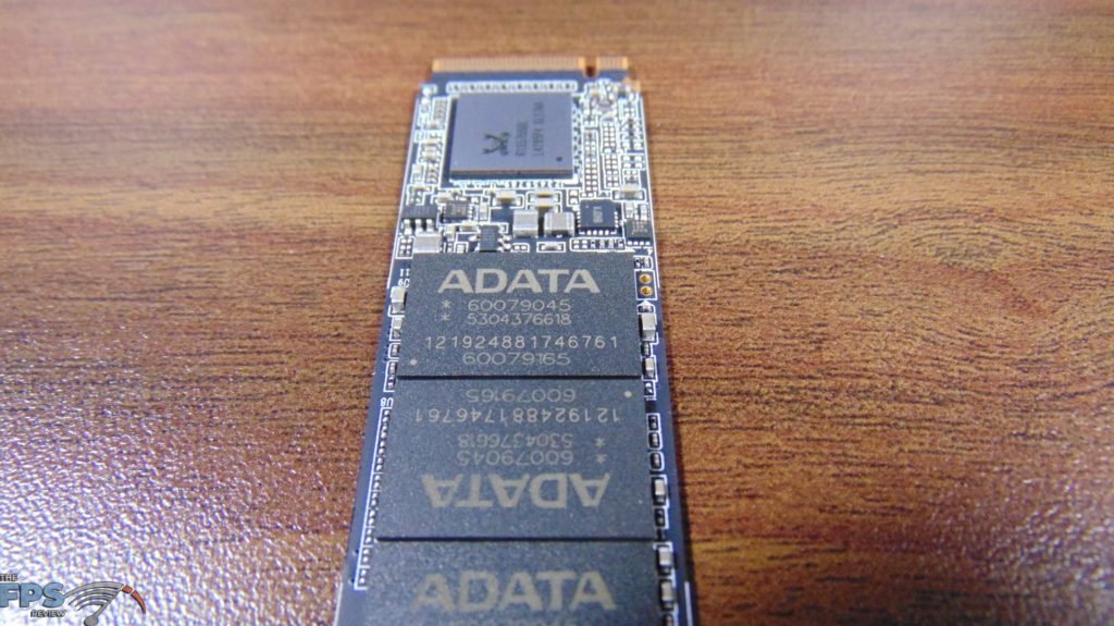 ADATA XPG ATOM 30 SSD Closeup of NAND Flash