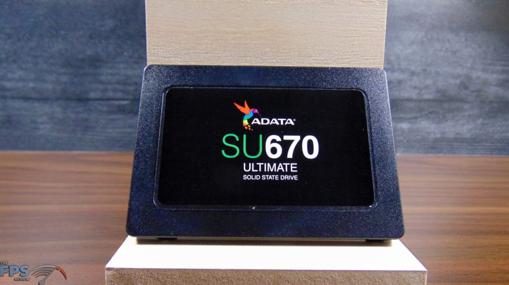 ADATA SU670 Ultimate SSD Top View