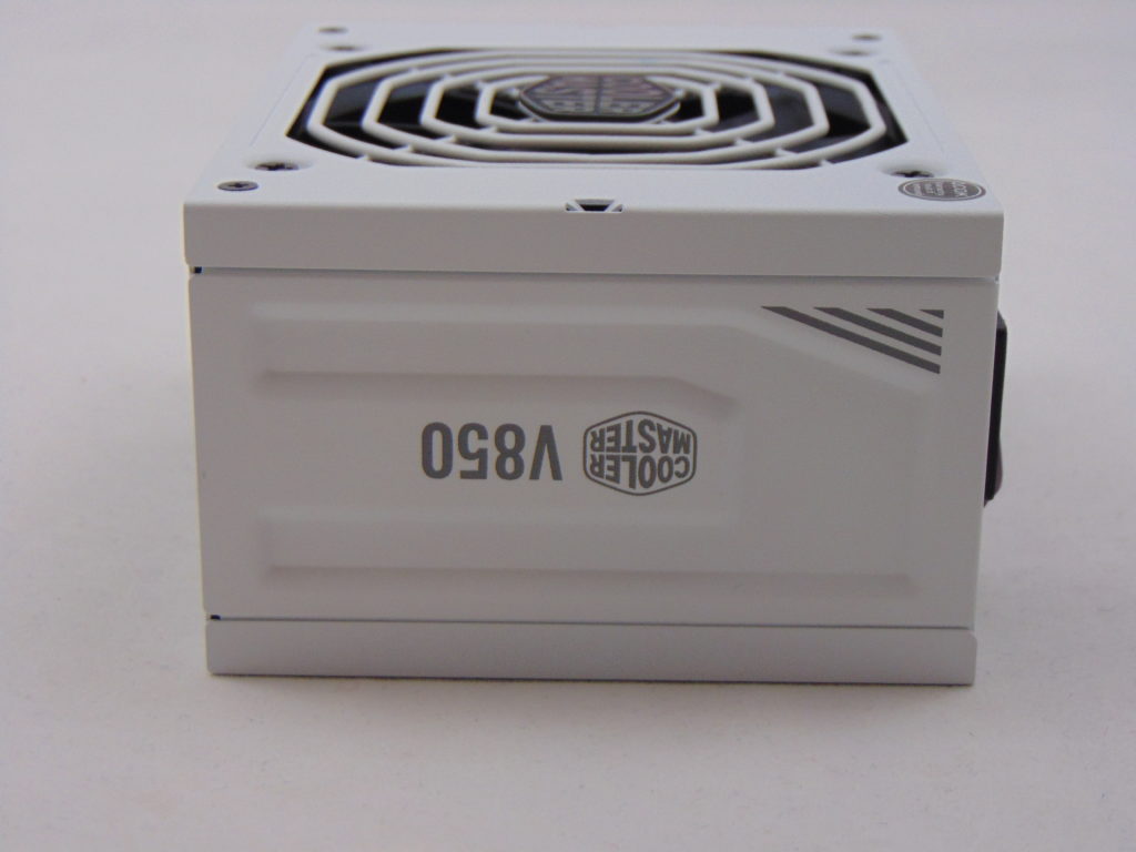 Cooler Master V850 SFX Gold WHITE Edition 850W Power Supply Side View