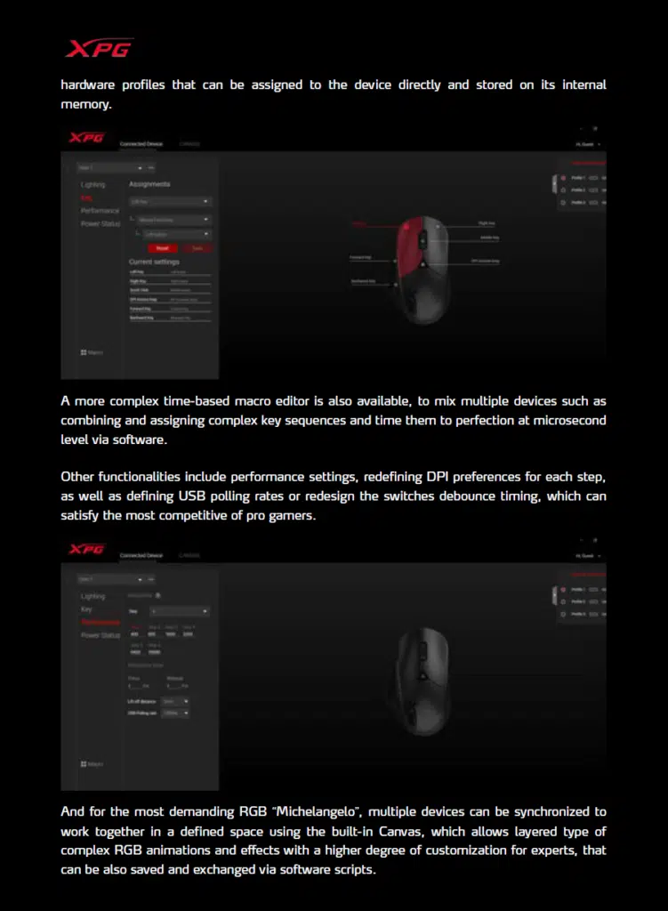 XPG ALPHA Wireless Gaming Mouse Presentation