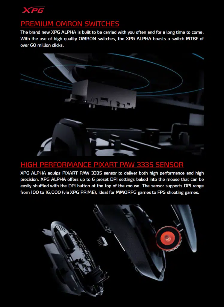 XPG ALPHA Wireless Gaming Mouse Presentation