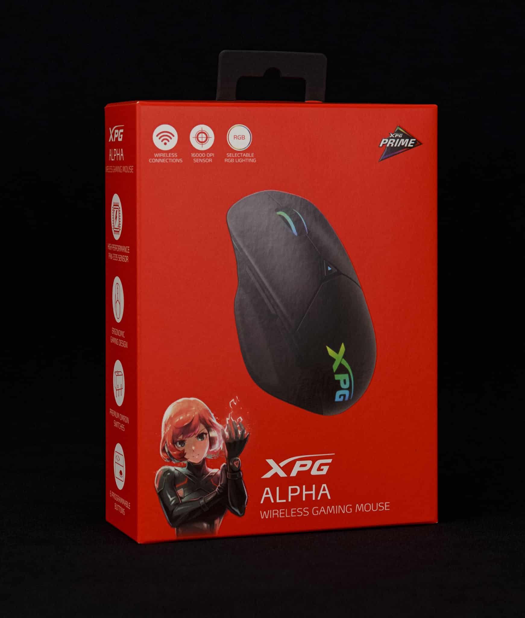 XPG ALPHA Wireless box front
