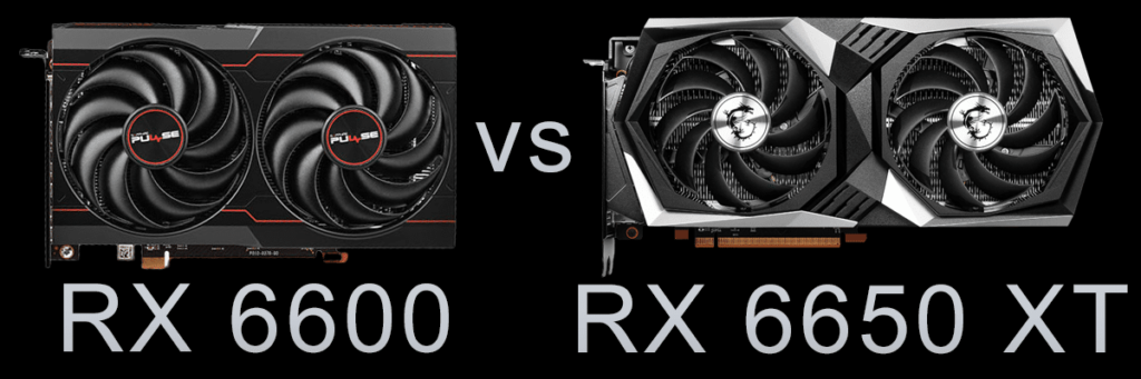  Radeon RX 6600 vs Radeon RX 6650 XT Gaming Performance