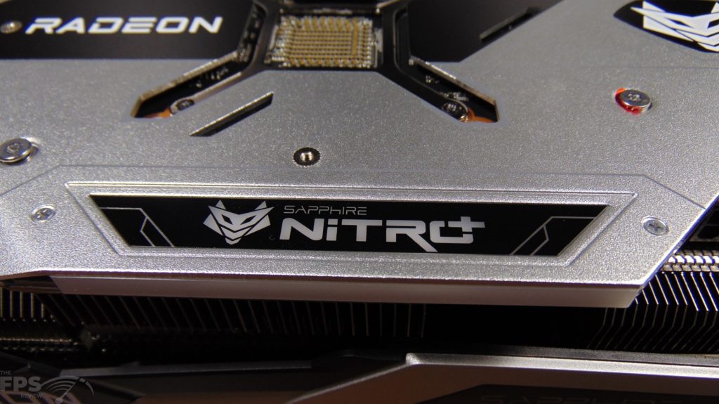 SAPPHIRE NITRO+ AMD Radeon RX 6700 XT GAMING OC Video Card Closeup of NITRO+ Logo