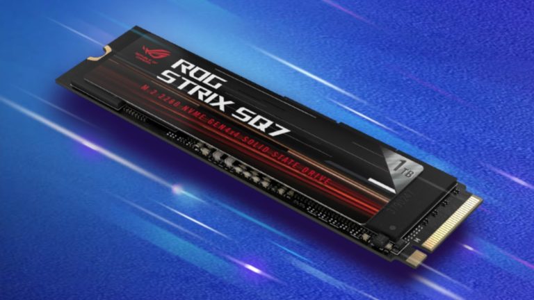 ASUS Confirms ROG Strix SQ7 Gen4 SSD Specifications