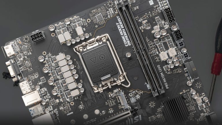 MSI Lists PRO H610 12VO Motherboard with ATX12VO Power Connector