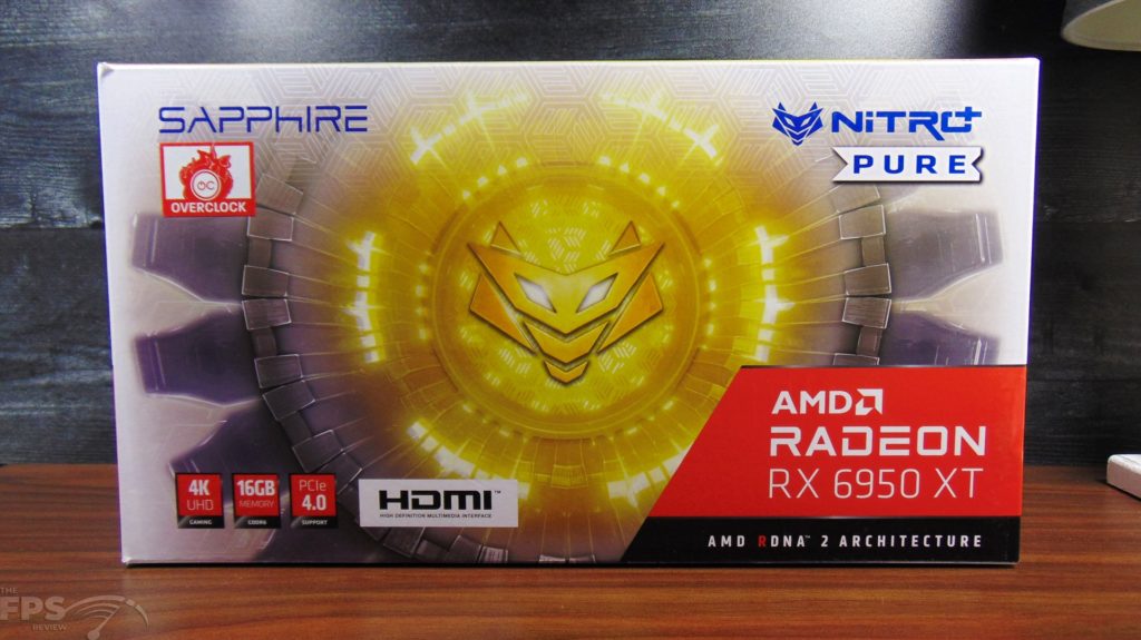 SAPPHIRE NITRO+ AMD Radeon RX 6950 XT PURE box front
