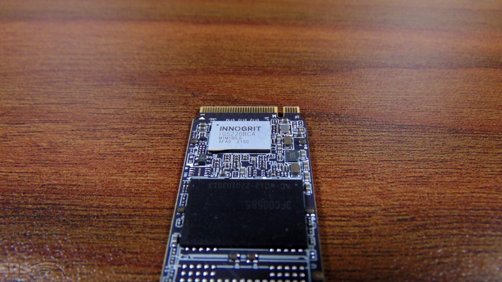 Patriot Viper VPR400 RGB 1TB Gen4x4 M.2 SSD Disassembled Closeup of Controller
