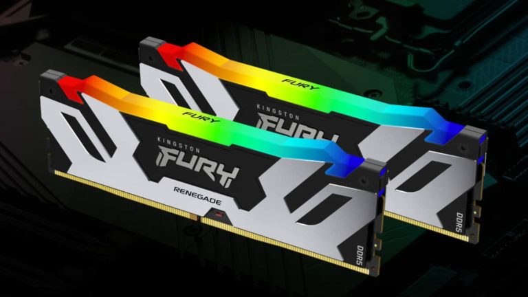 Kingston Announces FURY Renegade DDR5 and FURY Renegade DDR5 RGB Memory (Up to 6,400 MT/s, CL 32)