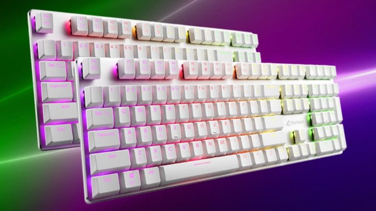 Sharkoon Announces PureWriter RGB White Gaming Keyboards