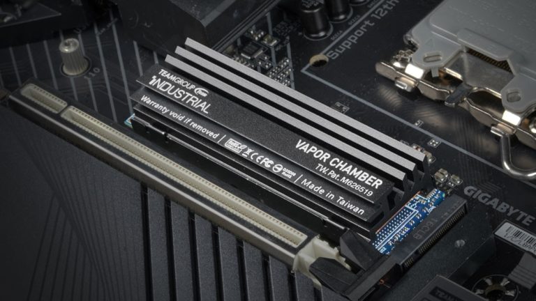 TEAMGROUP Announces Industrial-Grade M.2 SSD with Vapor Chamber Cooler