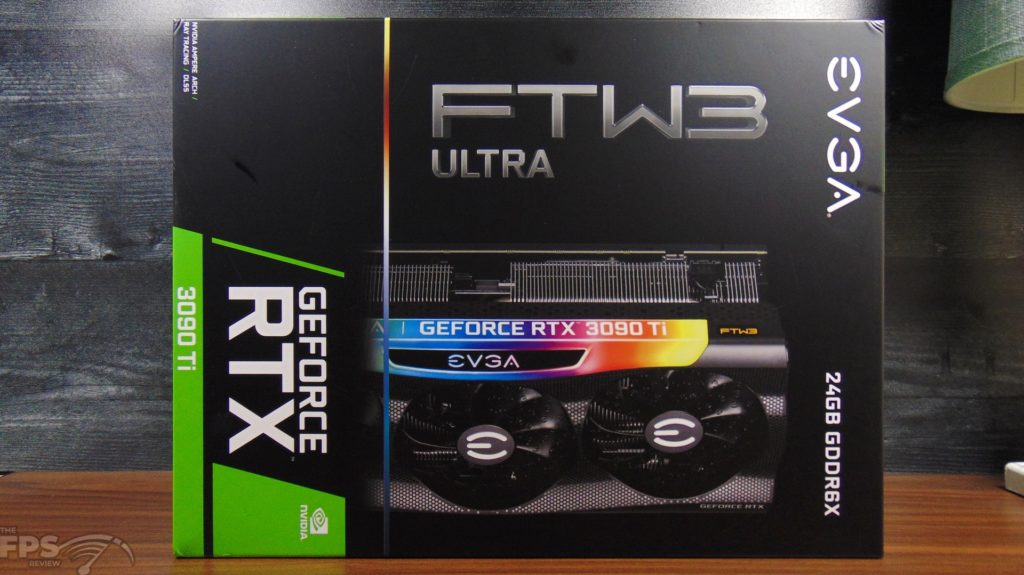 EVGA GeForce RTX 3090 Ti FTW3 Ultra Gaming video card box front