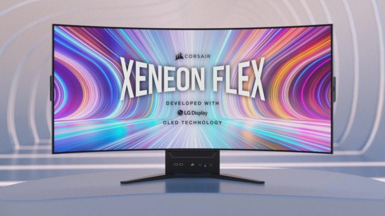 Corsair Prices 45-Inch XENEON FLEX Bendable OLED Gaming Monitor at $1,999.99, Pre-Orders Begin December 15