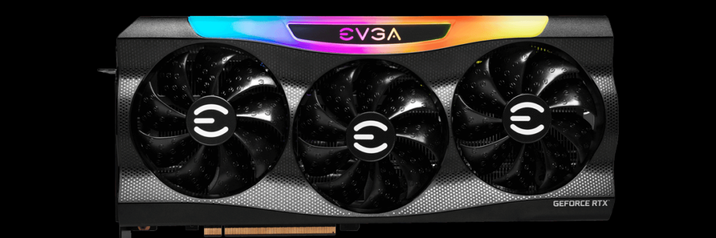 EVGA GeForce RTX 3090 Ti FTW3 Ultra Gaming video card front view