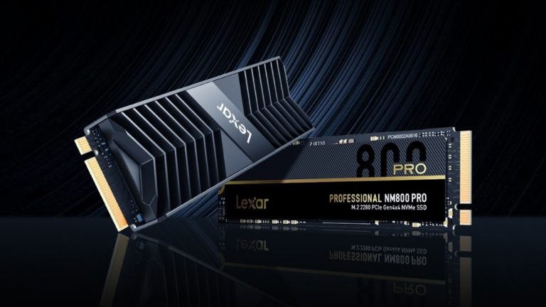 Lexar Professional Announces NM800 PRO M.2 NVMe PCIe 4.0 SSD with Heatsink