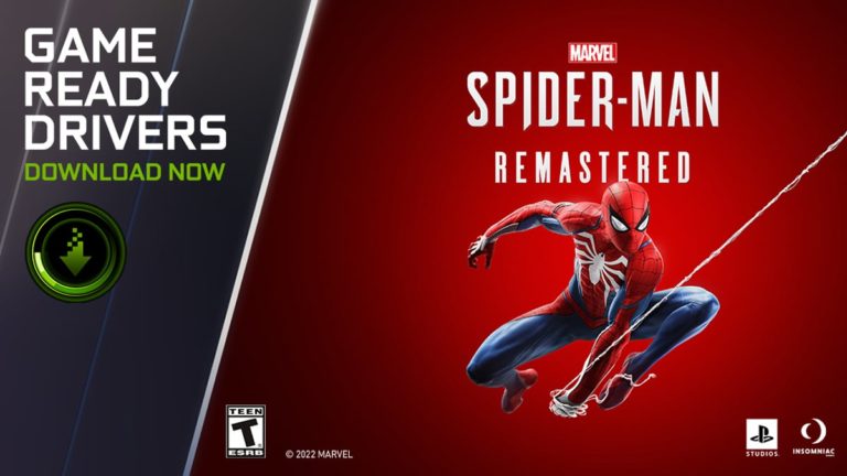 NVIDIA Releases GeForce Game Ready 516.94 WHQL Driver with Support for Marvel’s Spider-Man Remastered
