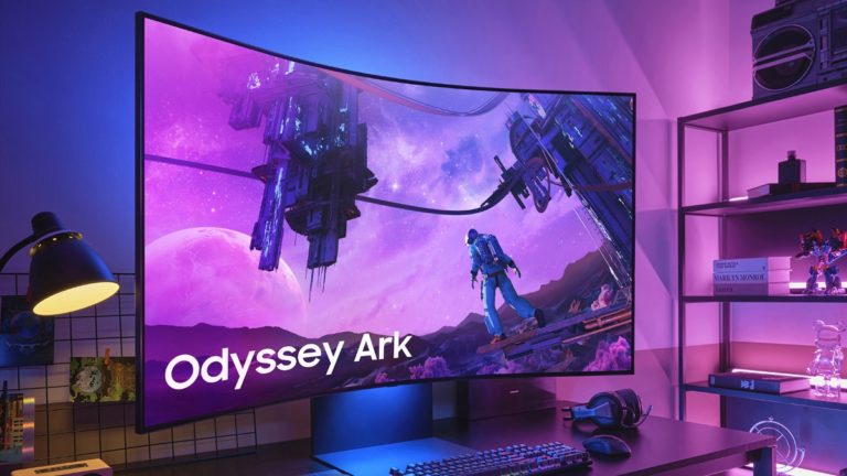 Samsung Odyssey Ark, World’s First 55-Inch 4K Rotating Curved Gaming Screen, Now Available for $3,499.99