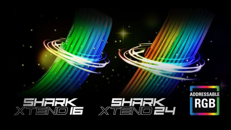 Sharkoon Launches SHARK XTend 16 and 24 Extension Cables for PSUs with Addressable RGB