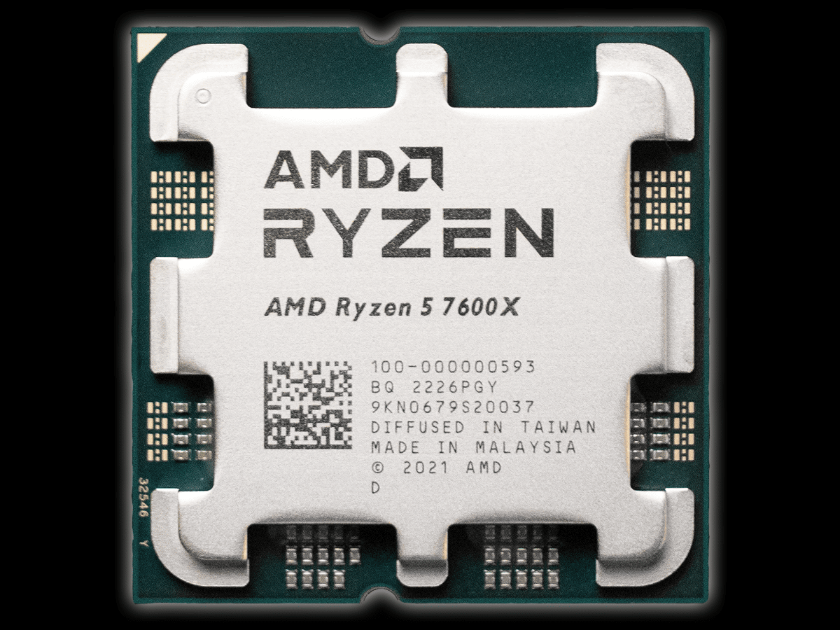 AMD Ryzen 5 7600X 4.7 GHz Six-Core AM5 Processor & ASUS ROG